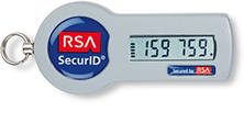 RSA secure id hardware tokens